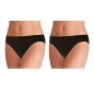 Preview: Pompadour 2er Pack Bikinislip aus Bio Baumwolle - in 2 Farben 8860/61-054