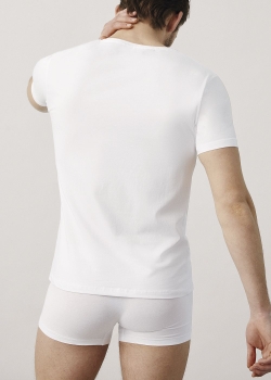 T-Shirt | Unterhemd aus Feinripp Baumwolle von Ysabell Mora | 20102